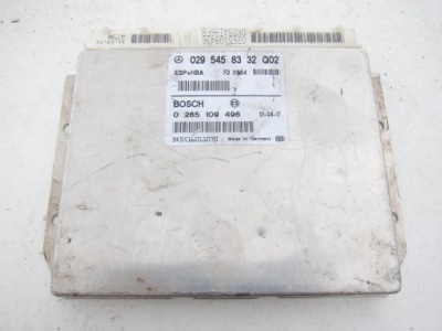 Бортовий комп'ютер 0265109496 0295458332 mercedes фото №1