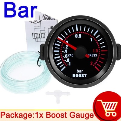 HD 52MM SMOKE LENS TACHOMETER WHITE LED (СВЕТОДИОД ) 0-8000 RPM METER CAR BOOST G~71857