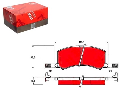 KLOCKI HAM. SUZUKI BALENO