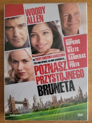 Poznasz przystojnego bruneta Woody Allen DVD