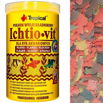 Tropical ICHTIO-VIT 1000ml pokarm wieloskładnikowy