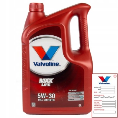 Valvoline Max Life A3/B4 5W30 5L