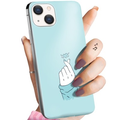 ETUI DO IPHONE 15 WZORY NIEBIESKIE BLUE BLAU OBUDOWA POKROWIEC CASE