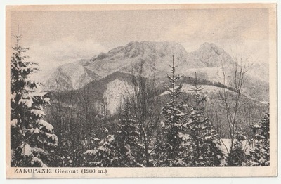 ZAKOPANE. Giewont