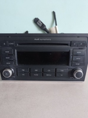 Радіо cd audi symhony audi a4 b7 7646018380 фото №1