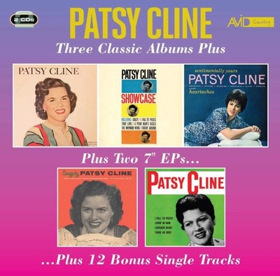 PATSY CLINE: THREE CLASSIC ALBUMS PLUS [CD]