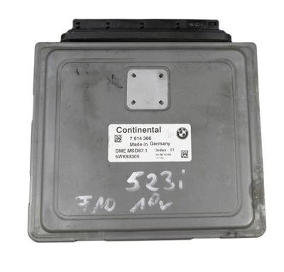 Блок управления bmw 7614366 dmemsd87.1 5wk93305 фото №1