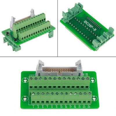 IDC26P PLANCHA DIN 26PIN 5MM MÓDULO INTERFEJSU PARA  