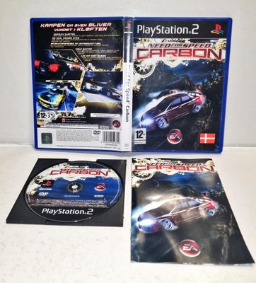 Gra Need for Speed Carbon PS2 POLSKI W GRZE