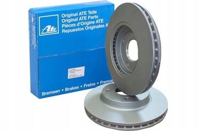 Ate диск тормозная перед citroen ds opel peugeot фото №1