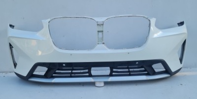 Бампер перед bmw x3 g01 lci lift a96 цвет mineralweiss фото №1