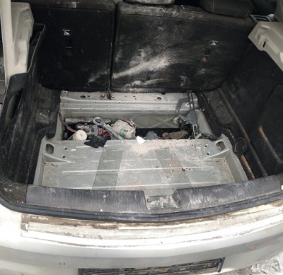 Піддон pas задній підлога hb багажник хетчбек opel astra k iv 5 фото №1