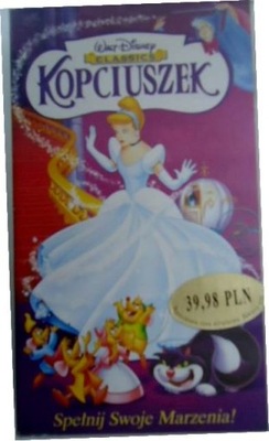 Kopciuszek VHS - Disney