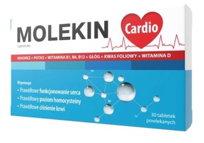 Molekin Cardio, 30 tabletek