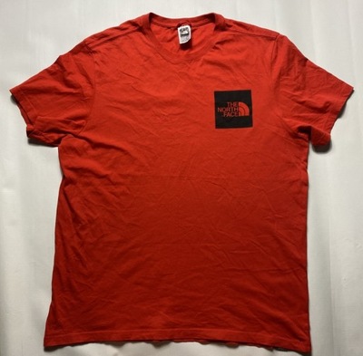 The North Face TNF ORYGINALNY pomarańczowy T SHIRT/ XL