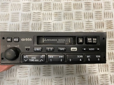 Радио mr337278 mitsubishi pajero iii фото №1