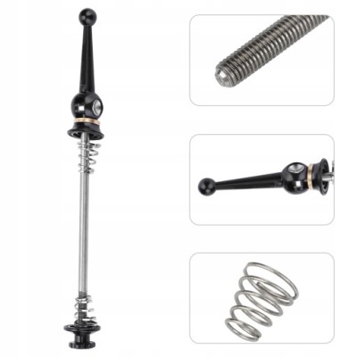 ZACISK SZYBKOZAMYKACZ PIASTY TYLNEJ JOYTECH ROWEROWY CZARNY