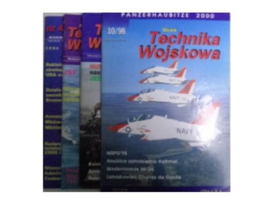 Nowa Technika Wojskowa zestaw 4 sztuk z 1996-1998