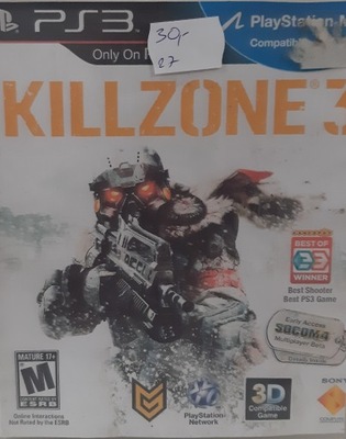 PS3 Killzone 3 (Promo Copy)