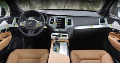 FILM PROTECTIVE PPF FOR INTERIOR - VOLVO- PRZEZROCZYSTA PROTECTION INTERIOR  