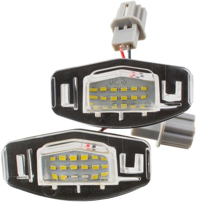 ПОДСВЕТКА НОМЕРА LED (СВЕТОДИОД ) DO HONDA CIVIC 00- 06-