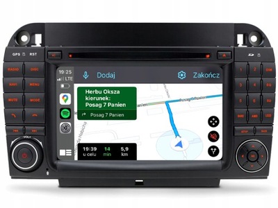 MERCEDES W220 S CLASE W215 CL MAS NUEVOS ANDROID CARPLAY RADIO NAVEGACIÓN  