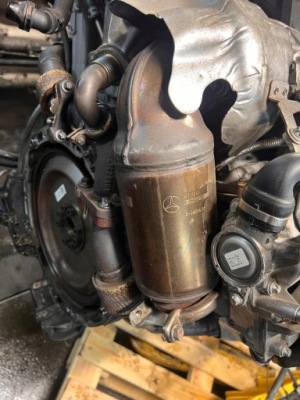 Mercedes w212 3.0 cdi каталізатор dpf a2124900892 a2124901614 фото №1