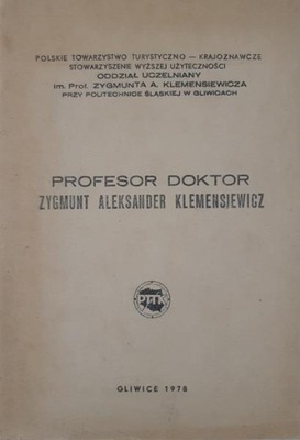 Profesor doktor Zygmunt Aleksander Klemensiewicz