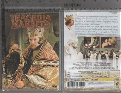 Tragedia Makbeta reż.Roman Polański DVD Ian Hogg Selby Shaw Bayler,