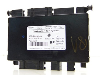 Модуль бортовой компьютер блок управления сиденье mercedes cls w219 фото №1