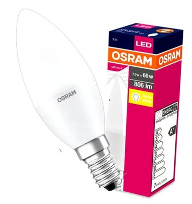 Żarówka LED OSRAM E14 7W wysoka jakość