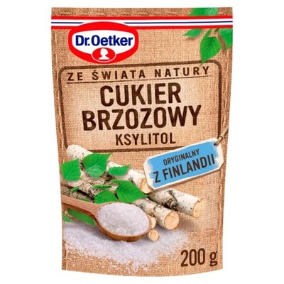 DR OETKER Cukier ŚN Brzoz Ksyl Fin 200g