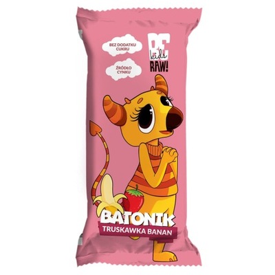 PD Batonik BeRaw! Kids Truskawka banan 25g