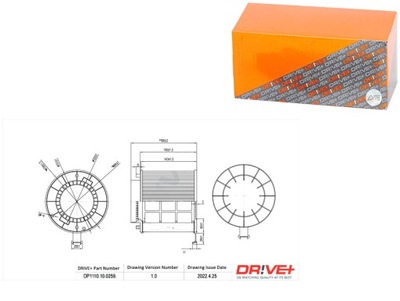 ФІЛЬТР ПОВІТРЯ AUDI 3.2B 08-12 Q5 VAN DRIVE+