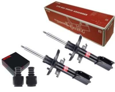 Kyb 2x амортизаторы + защита отбойники renault scenic iii grand scenic iii фото №1