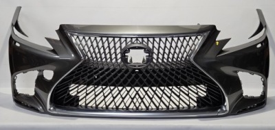 Бампер передній решітка радіатора lexus ls v 17- pdc омивачі фото №1