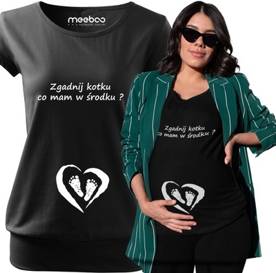 KOSZULKA CIĄŻOWA DLA MAM ON MI TO ZROBIŁ TSHIRT