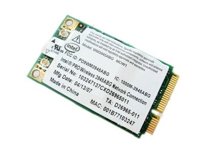 KARTA WLAN WM3945ABG M0W1 intel PRO/wireless