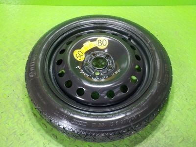 VOLVO V50 S40 3 RUEDA RUEDA DE RECAMBIO 125/80/16 5X108  