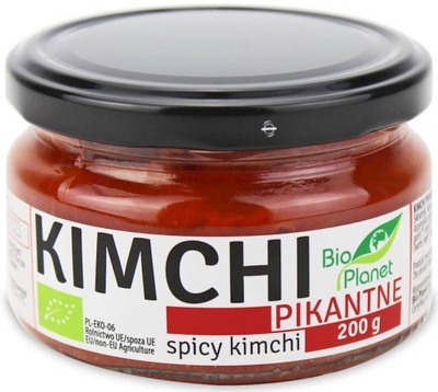 Kimchi Pikantne Ekologiczne BIO z Gochugaru chilli