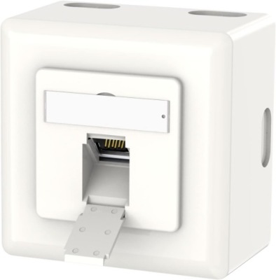 Gniazdo Internetowe ścienne VCELINK beżowy