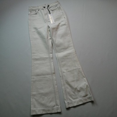 MANGO spodnie jeans z wysokim stanem r.34
