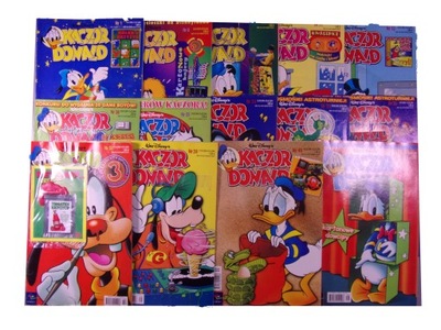 KACZOR DONALD zestaw 15 komiksów z 2000 r.