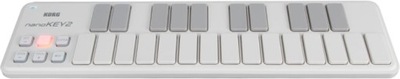 Korg nanoKEY 2 WH - kontroler MIDI USB, biały