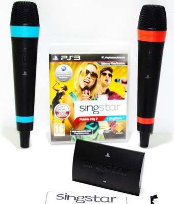 SINGSTAR POLSKIE HITY 2 + MIKROFONY BEZPRZEWODOWE