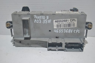 Модуль блок керування fiat punto ii 46552681cpl фото №1