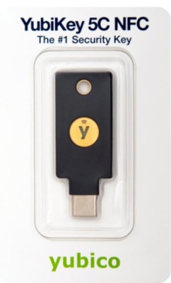 Klucz zabezpieczający USB-C Yubico YubiKey 5C NFC