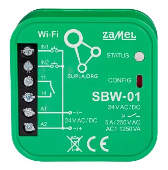 STEROWNIK BRAMOWY WI-FI 1-KANAŁOWY SBW-01