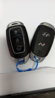 Hyundai i30 n iii i30n 2018- ключ pilot smart key smartkey keyless фото №1