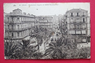 ALGIERIA, Oran #Z1851# tramwaj, hotel
